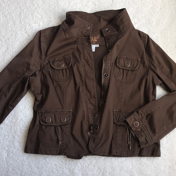 Super stylish brown jacket - Picture 2 of 8